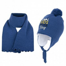 Купить комплект шапка/шарф aliap, цвет: синий ( id 10976564 )