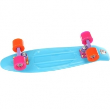 Купить скейт мини круизер пластборд frost light blue 6 x 22.5 (57.2 см) голубой ( id 1176962 )