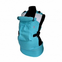 Купить эрго-рюкзак baby boom bibi, цвет: голубой ( id 8690839 )