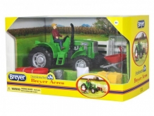 Купить breyer трактор с аксессуарами 5358