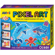 Купить аква-мозаика из пикселей amos "океан" ( id 8852950 )