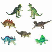 Купить bondibon набор животных ребятам о зверятах динозавры 5 дюймов 7 шт. вв1616