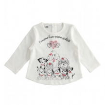 Купить футболка ido "собачки", кремовый mothercare 997270916