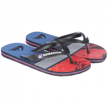 Купить вьетнамки детские quiksilver mololavadivisyt black/red/blue мультиколор ( id 1198203 )