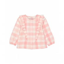Купить блузка с оборками, розовый mothercare 4091002