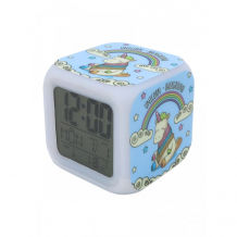 Купить часы mihi mihi будильник единорог с подсветкой №24 mm09417