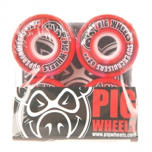 Купить колеса для скейтборда для лонгборда pig supercruiser new red 88a 62 mm красный ( id 1150852 )