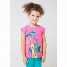 Купить футболка crockid тропические бабочки, цвет: розовый ( id 12759202 )