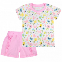 Купить babycollection костюм для девочки нежность (футболка, шорты) 603/kss019/sph/k1/005/p1/p*d