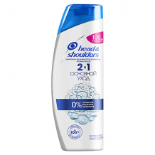 Купить шампунь и бальзам-ополаскиватель 2в1 против перхоти head&shoulders основной уход 600 мл ( id 16574017 )