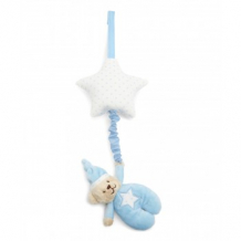 Купить подвесная игрушка mothercare музыкальная "медведь", голубой mothercare 8209199