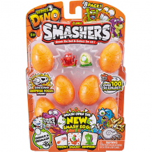Купить игровой набор zuru smashers "дино-сюрприз в яйце", 8 шт ( id 12015721 )