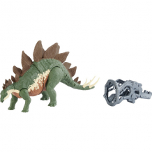 Купить mattel jurassic world gwd62 фигурка мир юрского периода стегозавр зеленый (мегаразрушители)