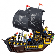 Купить конструктор zhegao пиратский корабль (693 детали) ql1812