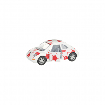 Купить коллекционная машинка serinity toys volkswagen beetle new футбольный, белая с красным ( id 13233240 )