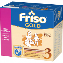 Купить молочная смесь friso gold 3, с 12 мес, 1200 г ( id 15149335 )