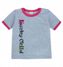Купить футболка lucky child, цвет: серый ( id 427500 )