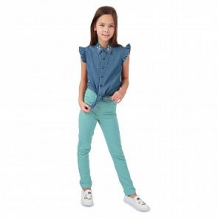 Купить блузка leader kids, цвет: голубой ( id 11509378 )