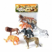 Купить игровой набор наша игрушка jungle animal 6 шт 8 см ( id 10327232 )