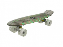 Купить ds скейтборд круизер 22' led mt-01243