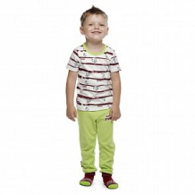 Купить пижама брюки/футболка lucky child ми-ми-мишки, цвет: зеленый ( id 11624482 )