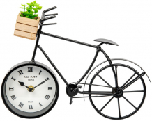 Купить часы вещицы велосипед с суккулентом fancy48