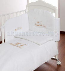 Купить комплект в кроватку italbaby trenino (5 предметов) 100.0091