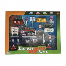 Купить игровой набор fun toy дорожный, с игровым ковриком ( id 15122644 )