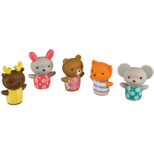 Купить набор пвх-игрушек для ванны "little friends", happy baby ( id 5345703 )