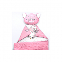 Купить подушка ligra "свинка" ручной работы, 20х35 см, розовая ( id 10627204 )