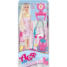 Купить кукла toys lab "уборка" ася, 28 см ( id 15654307 )