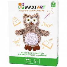 Купить набор для творчества maxi art "мягкая игрушка" совёнок ( id 13067574 )