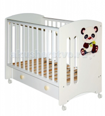 Купить детская кроватка можгинский лесокомбинат laluca софи кроха панда с ящиком лсс.3.0.1.05