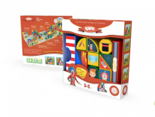 Купить развивающая игрушка magneticus пластиковые кубики цирк blo-003-01