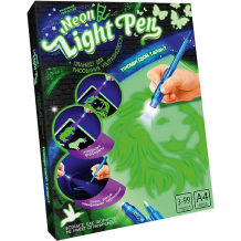 Купить набор для творчества danko toys планшет для рисования ультрафиолетом neon light pen, набор № 1 ( id 13445265 )