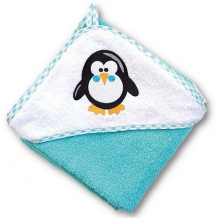Купить полотенце для купания uviton baby 100х100 см, пингвин ( id 11503187 )