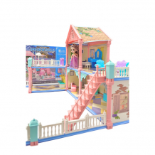 Купить sharktoys кукольный домик конструктор для девочек 370000009