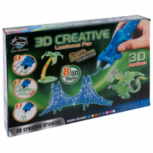 Купить fitfun toys набор детских 3d-ручек 8 шт. со светящимися чернилами y8808-2 1csc20003393