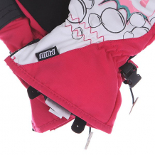 Купить перчатки сноубордические детские pow grom glove pink красный,белый ( id 1104639 )