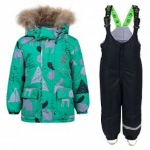 Купить комплект куртка/полукомбинезон stella's kids losi, цвет: зеленый ( id 11263664 )