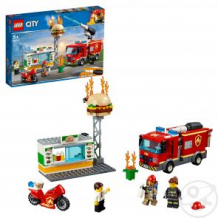 Купить lego city fire 60214 пожар в бургер-кафе конструктор ( id 10205736 )