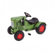 Купить big детский педальный трактор погрузчик fendt 800056550