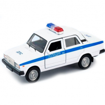 Купить welly 43644pb велли модель машины 1:34-39 lada 2107 полиция