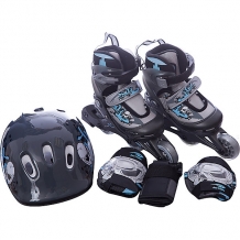 Купить набор: коньки action ролик, защита, шлем ( id 8025059 )