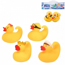 Купить abtoys веселое купание набор игрушек для ванны утята (4 предмета) pt-01516