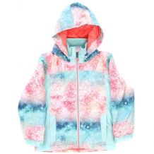 Купить куртка зимняя детский roxy mini jetty neon grapefruit мультиколор ( id 1189808 )