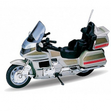 Купить welly 12148p велли модель мотоцикла 1:18 honda gold wing