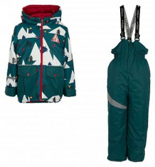 Купить комплект куртка/полукомбинезон boom by orby, цвет: зеленый ( id 9960462 )