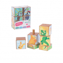 Купить развивающая игрушка elefantino набор кубиков на оси живая природа 2 шт. it107860