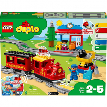 Купить конструктор lego duplo town 10874: поезд на паровой тяге ( id 8005882 )